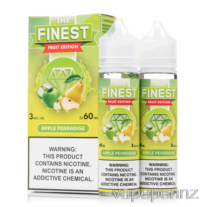 Apple Pearadise - The Finest Fruit Edition - 120mL 0mg VAPE NZ